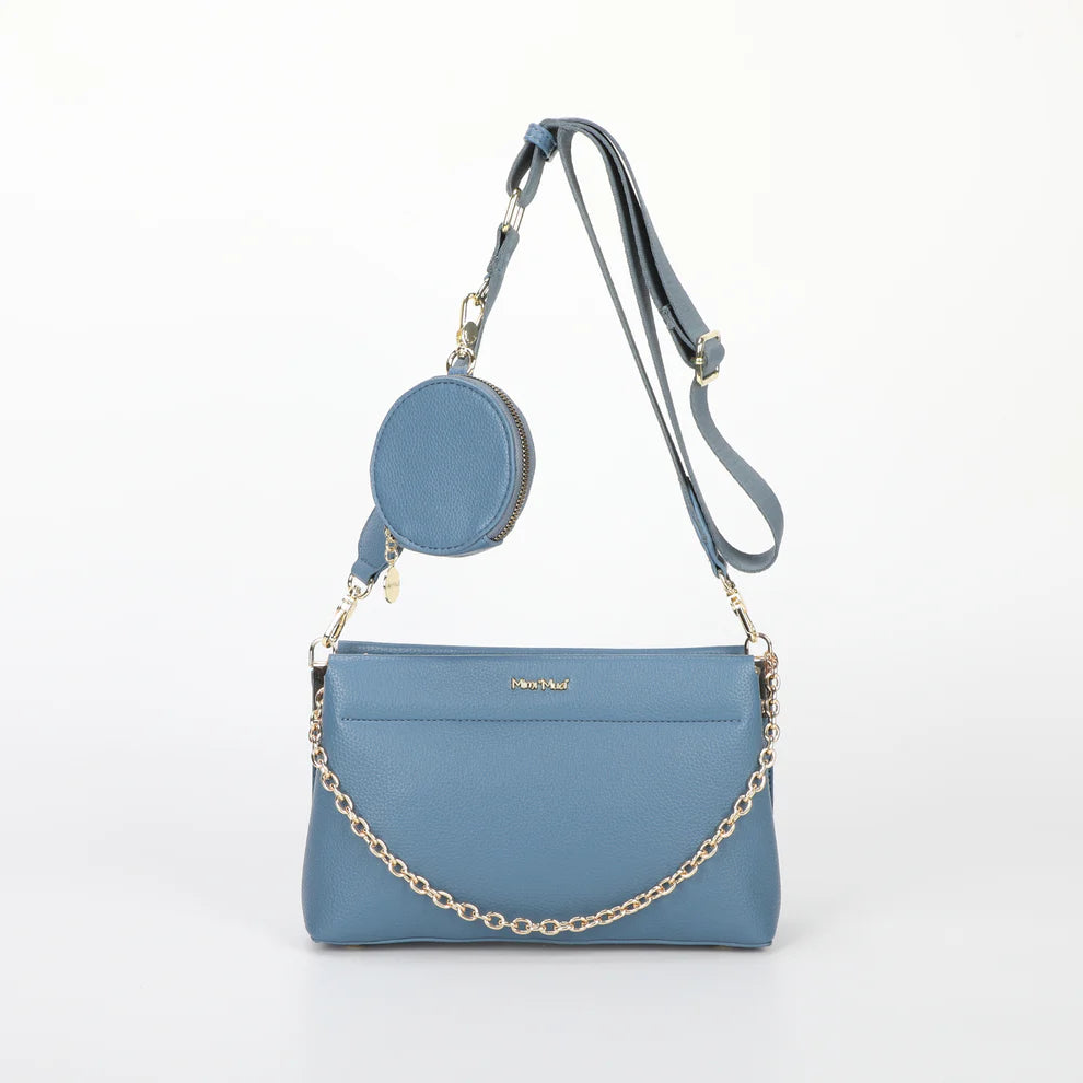 BORSA A TRACOLLA CON DETTAGLIO APPESO MIMI-MUA