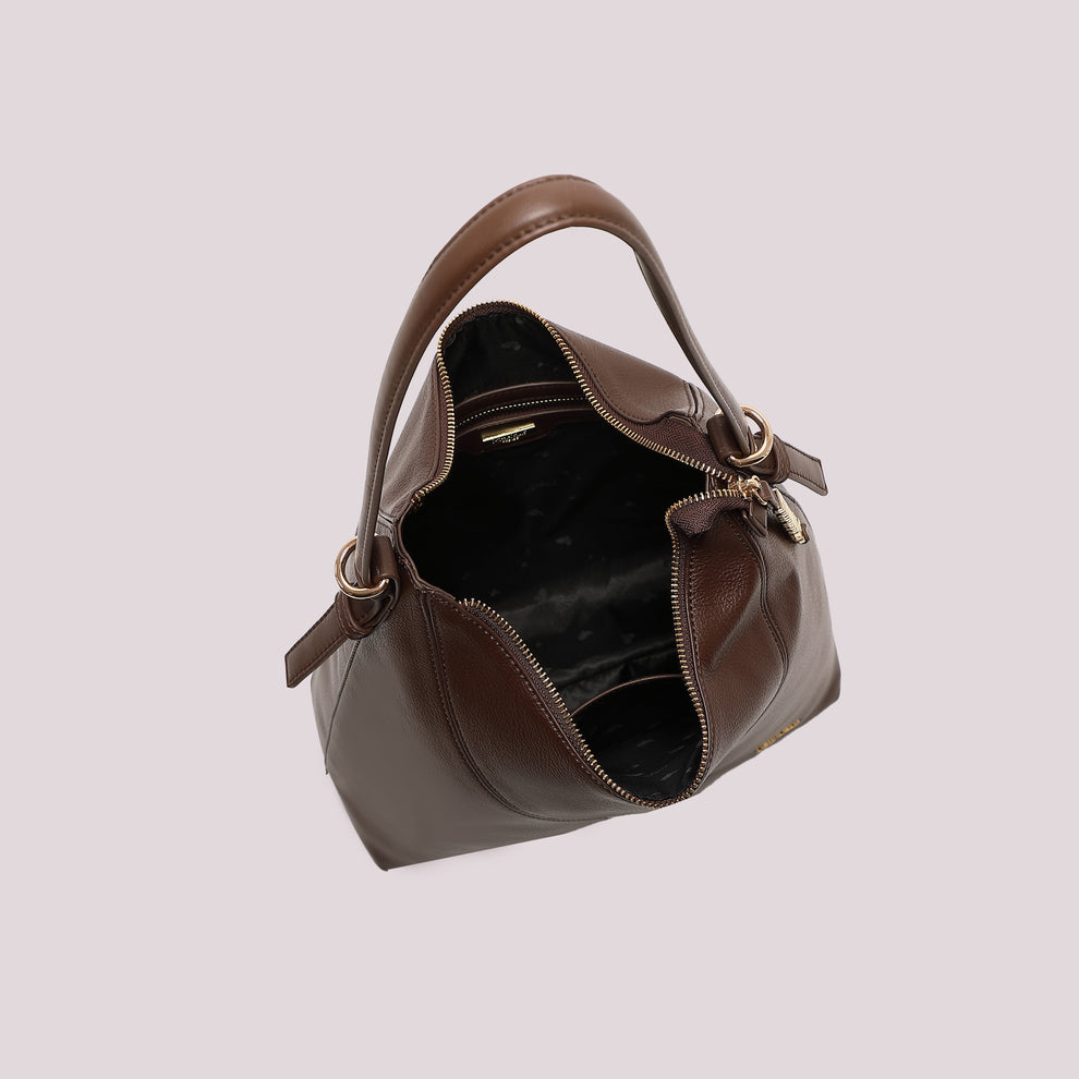 BORSA A SACCA CON LETTERE MIMI MUA SULLA ZIP