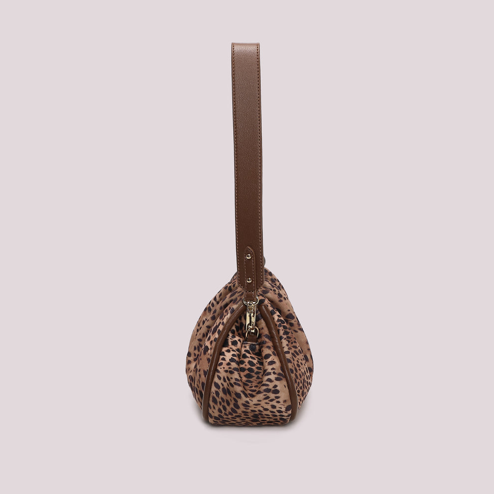 BORSA CLUTCH IN FANTASIA CON CHIUSURA A SFERE MIMI-MUA