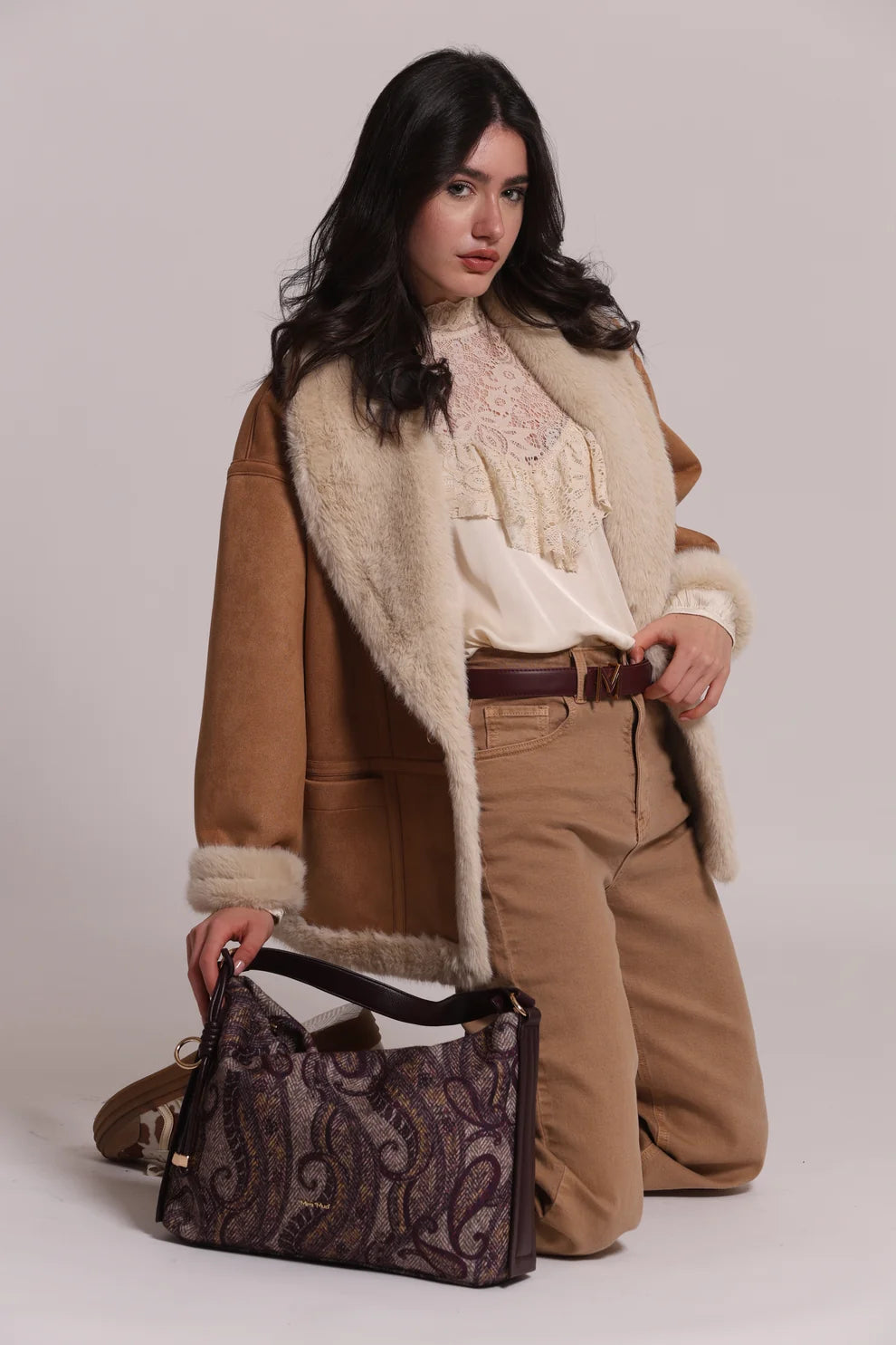 BORSA A SPALLA IN FANTASIA MIMI-MUA