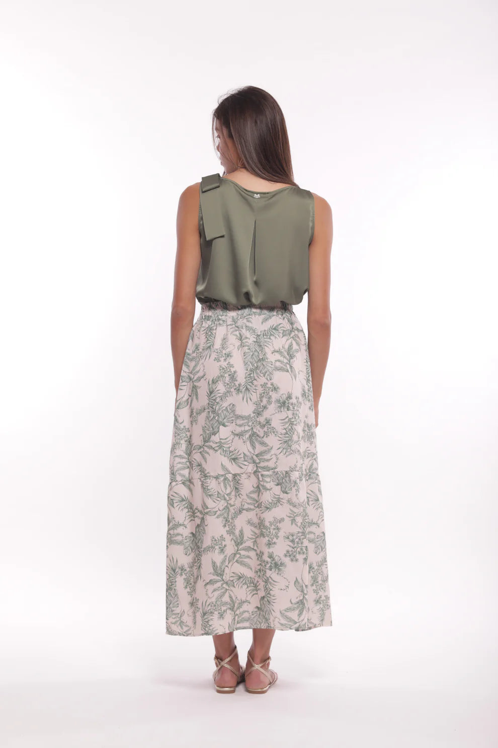 GONNA LUNGA FANTASIA TOILE DE JOUY MIMI-MUA