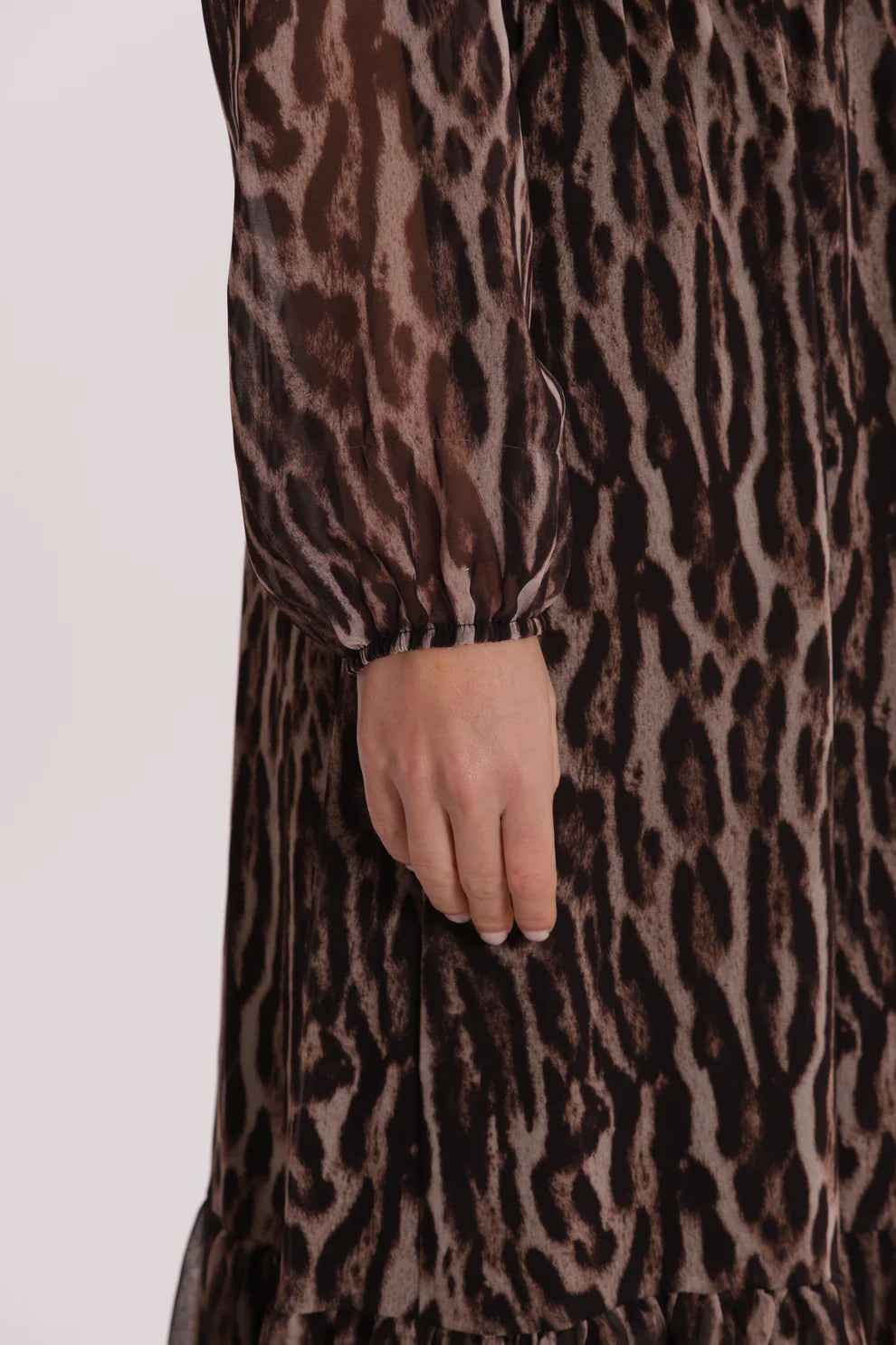 ABITO LUNGO FANTASIA ANIMALIER MIMI-MUA