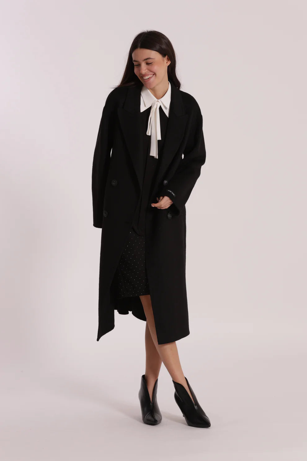 CAPPOTTO LUNGO DOPPIO PETTO MIMI-MUA