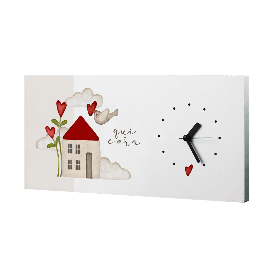 Orologio Rettangolare – Qui e ora