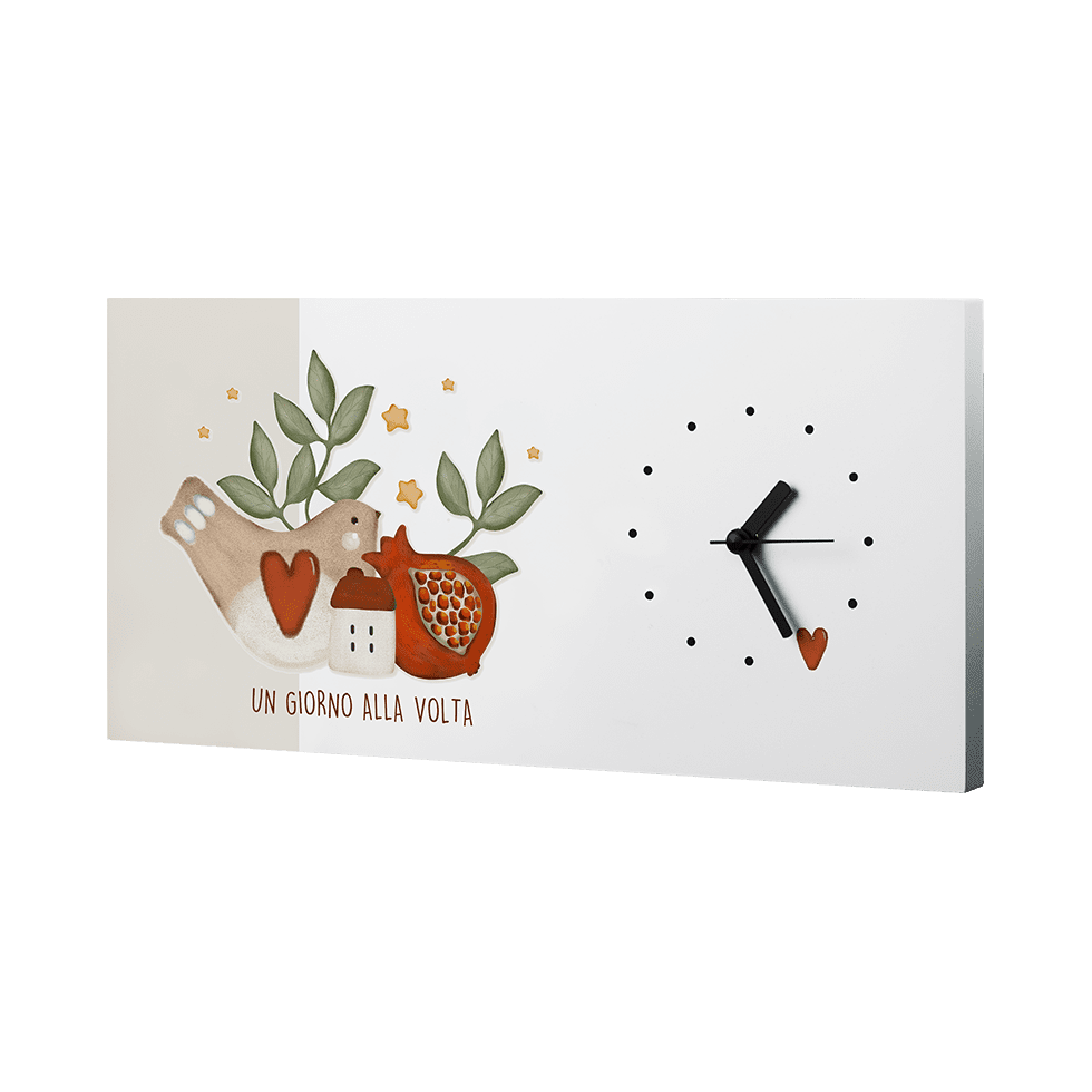 Orologio rettangolare – Un giorno alla volta