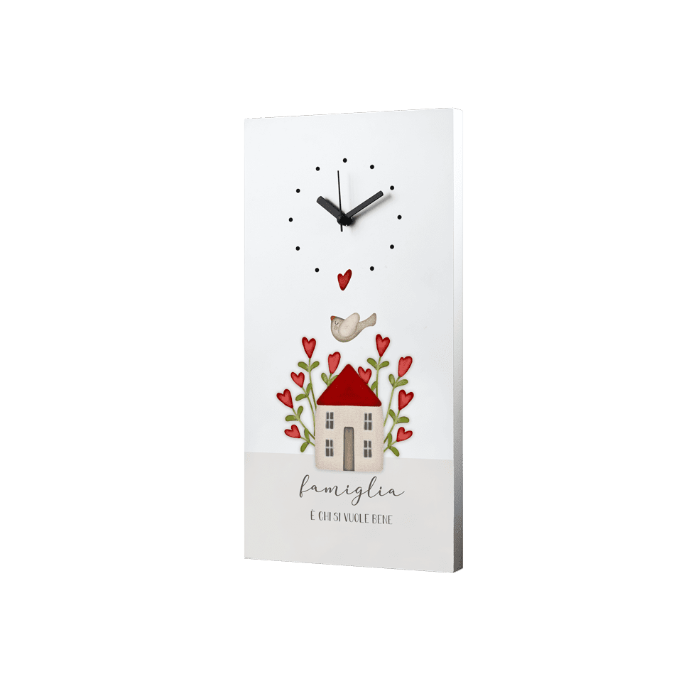 Orologio Rettangolare – Famiglia è chi si vuole bene