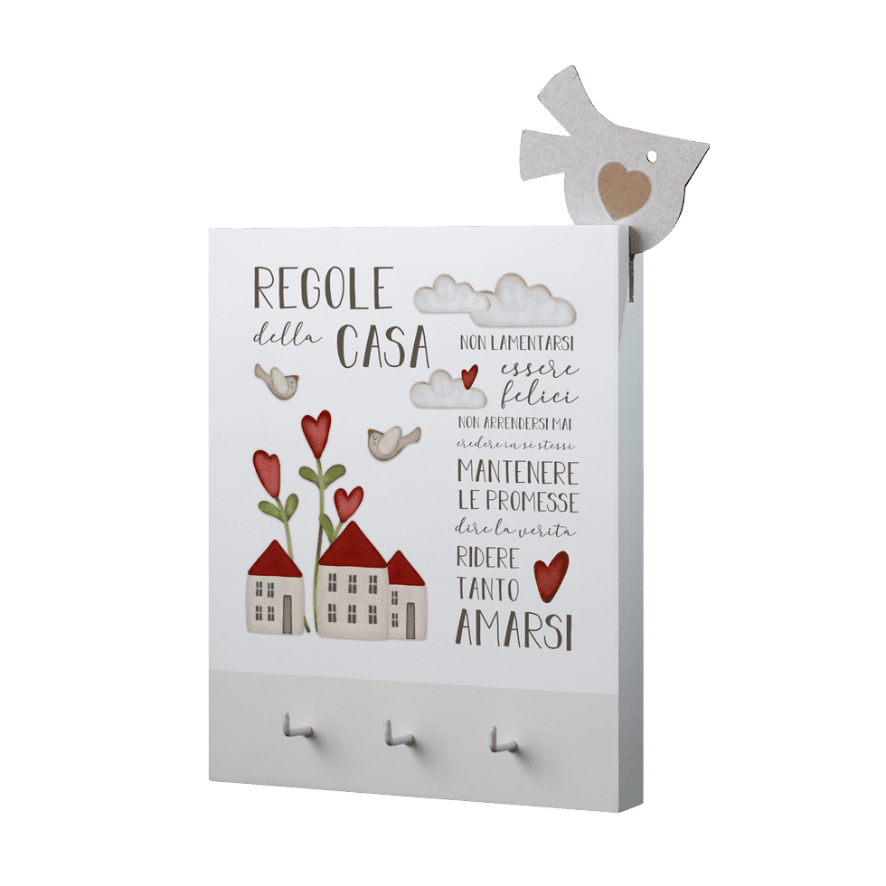 Portachiavi da Muro – Regole della casa