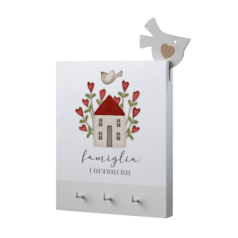 Portachiavi da Muro – Famiglia è chi si vuole bene