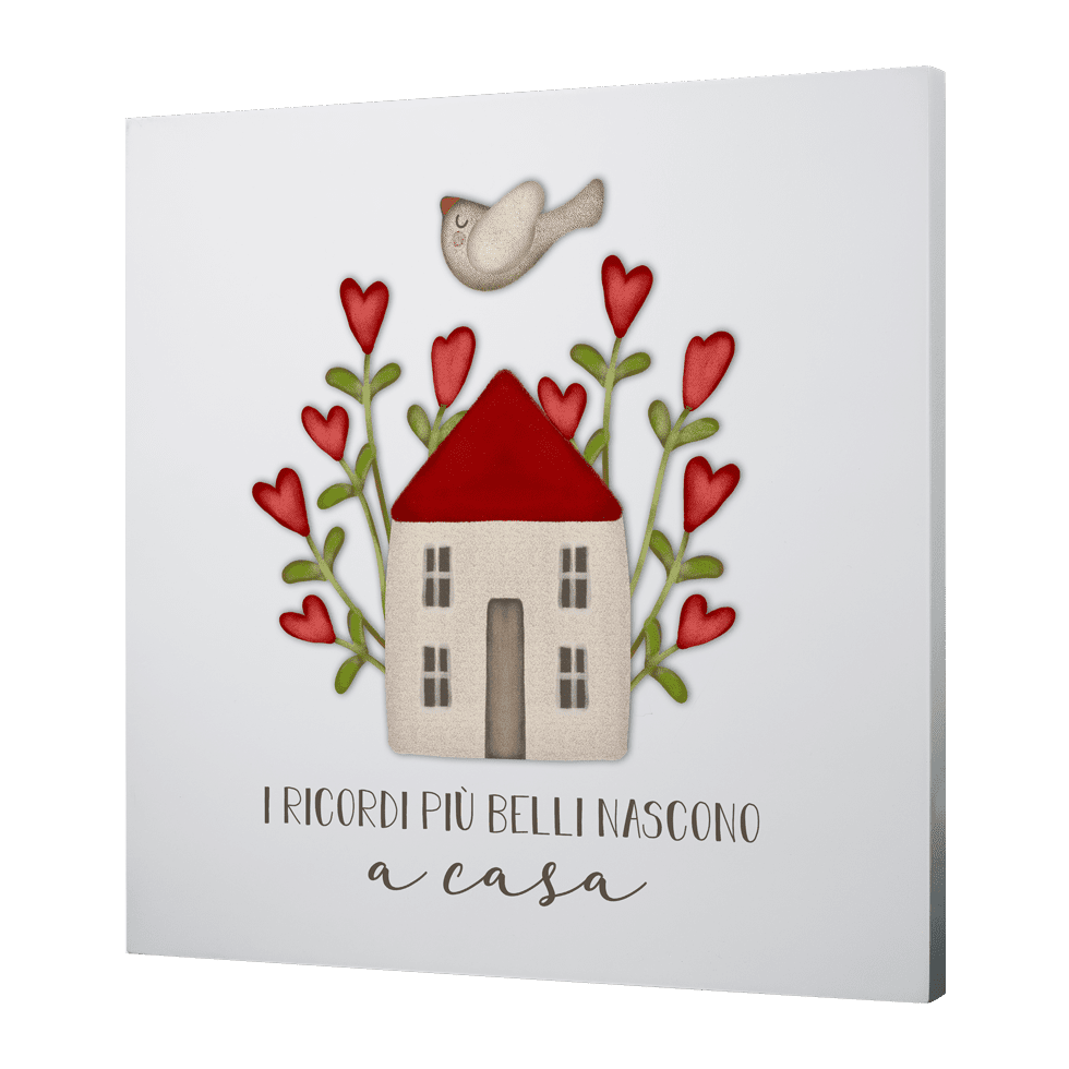 Quadro Medio – I ricordi più belli nascono a casa