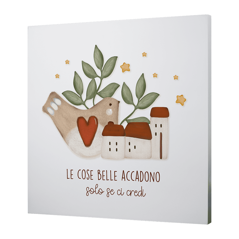 Quadro grande – Le cose belle accadono solo se ci credi