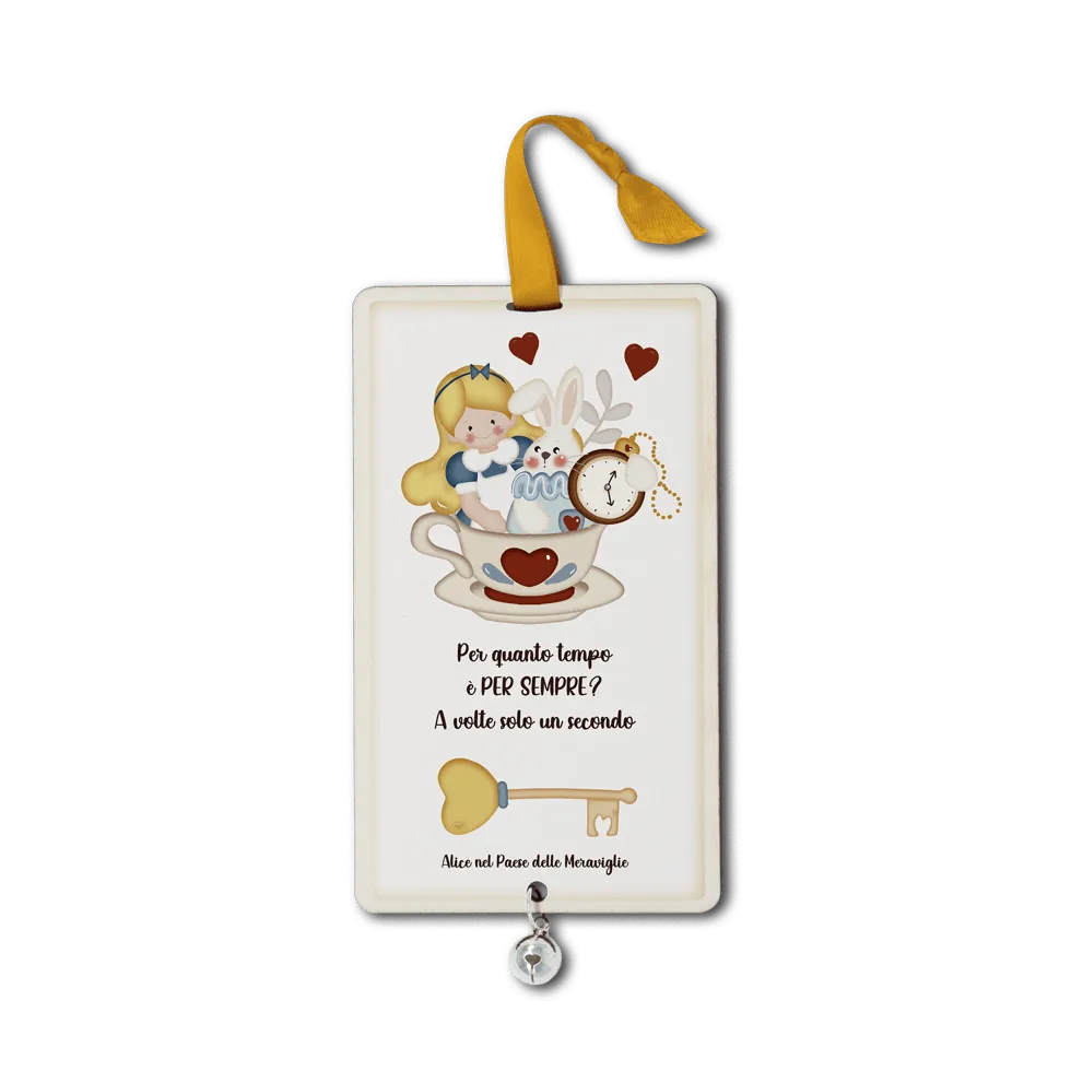 Quadro piccolo Meraviglie di Alice – Per quanto tempo