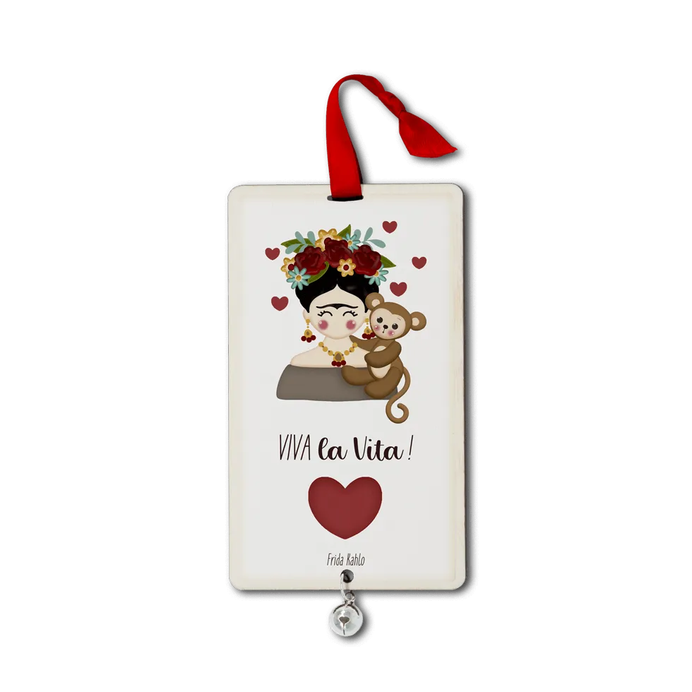 Quadro piccolo Frida Kahlo – Viva la vita