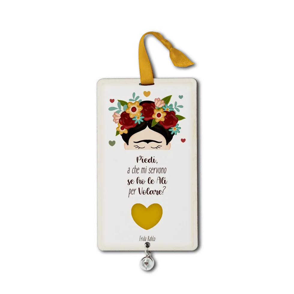 Quadro piccolo Frida Kahlo – Ali per volare