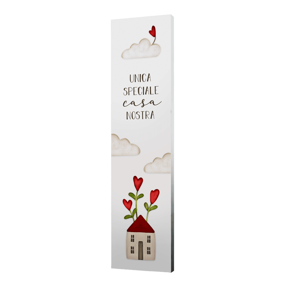 Quadro Verticale Medio – Unica speciale casa nostra