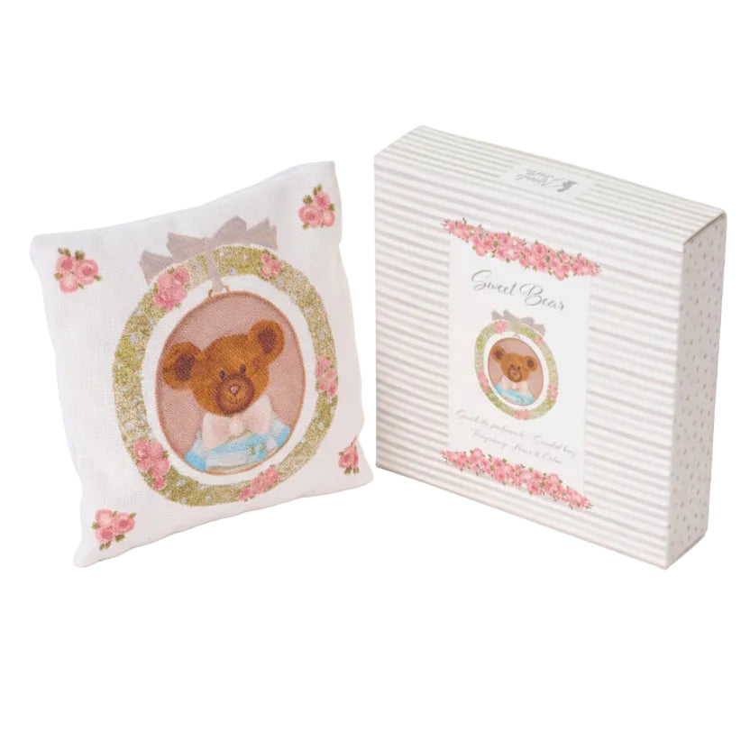 Sacchetto profumato con scatola Sweet Bear - Nuvole di Stoffa