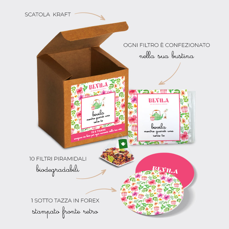 BEVILA SERIE TV LIME E ANANAS