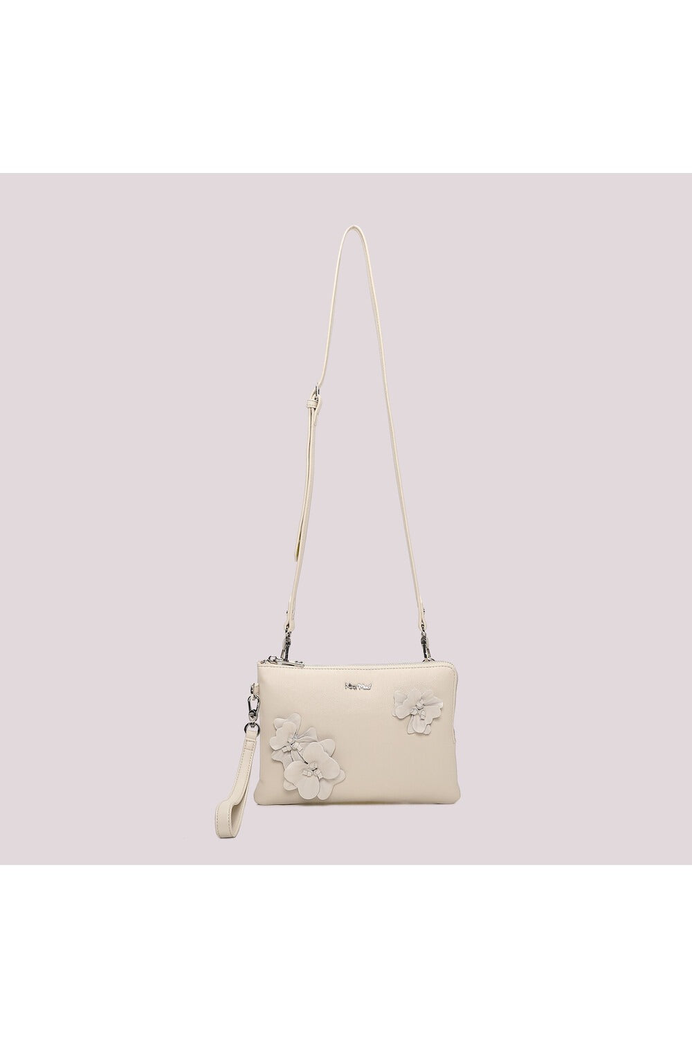 BORSA A BUSTA CON FIORI MIMI-MUA