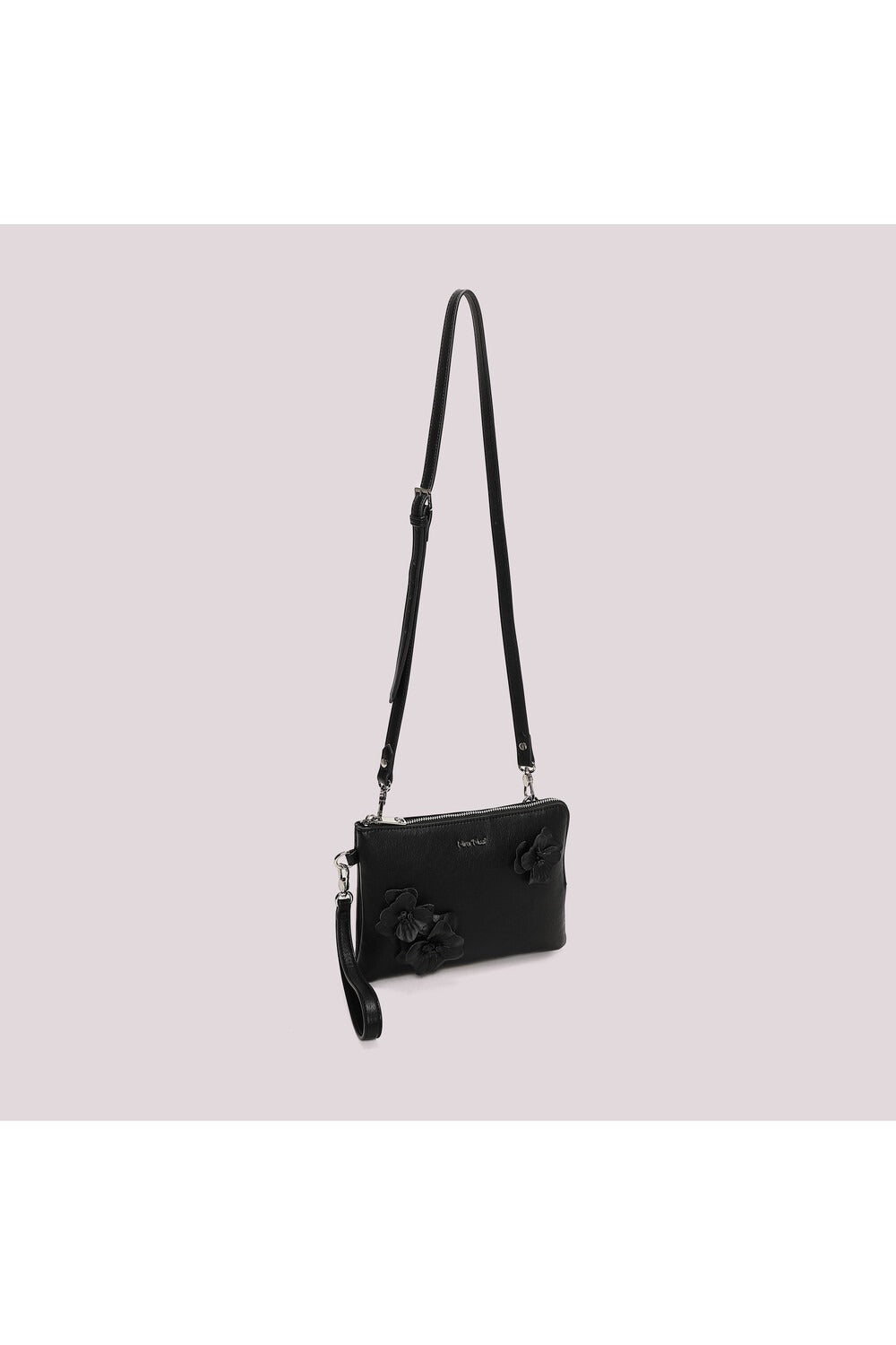 BORSA A BUSTA CON FIORI MIMI-MUA