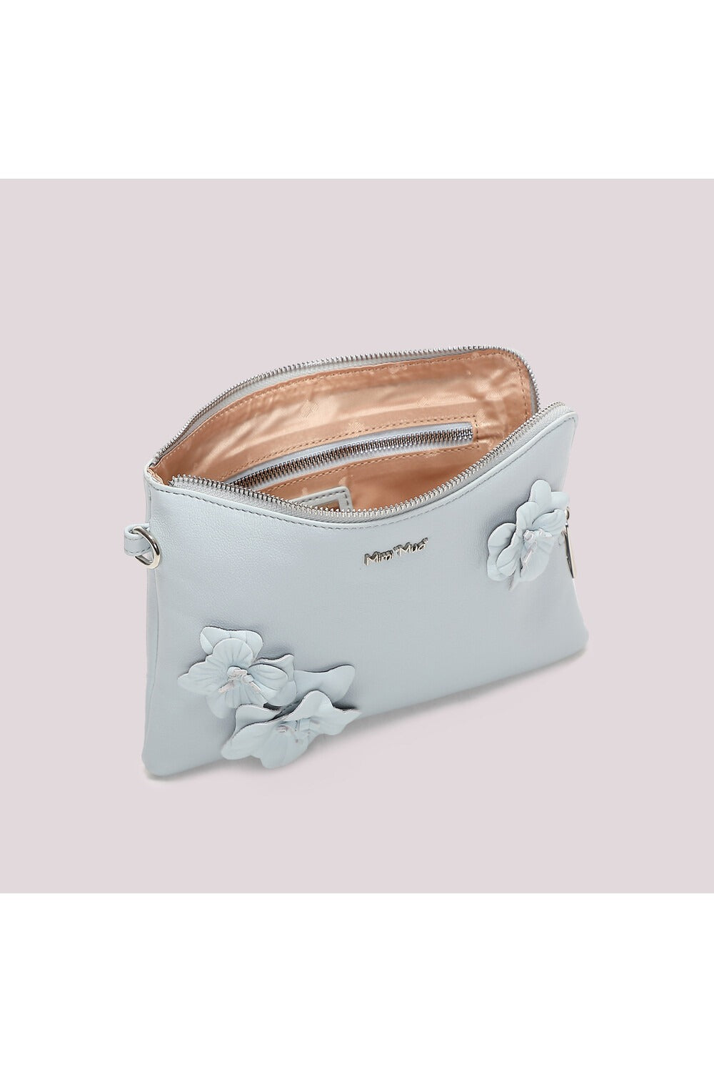 BORSA A BUSTA CON FIORI MIMI-MUA