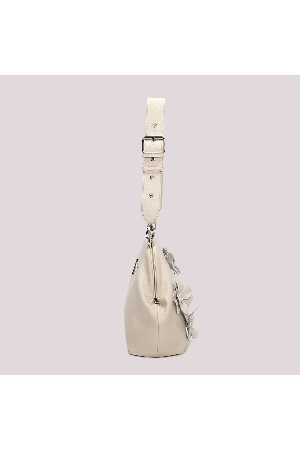 BORSA A BAULETTO CON FIORI MIMI-MUA