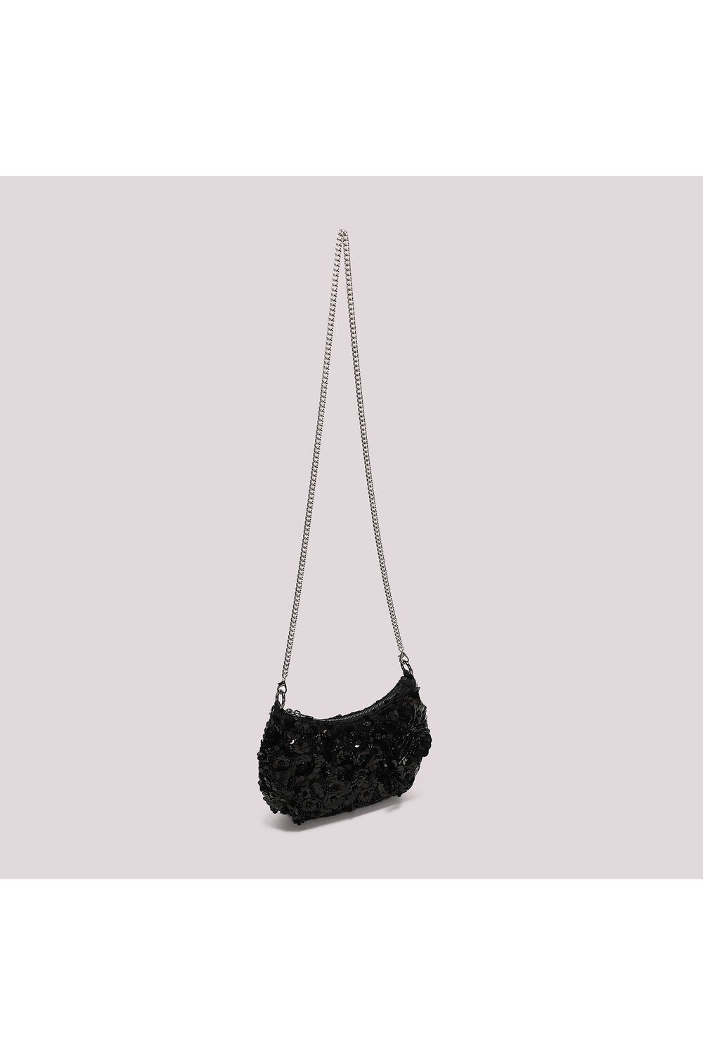BORSA PAILLETTES CON FIORI Mimi-Mua