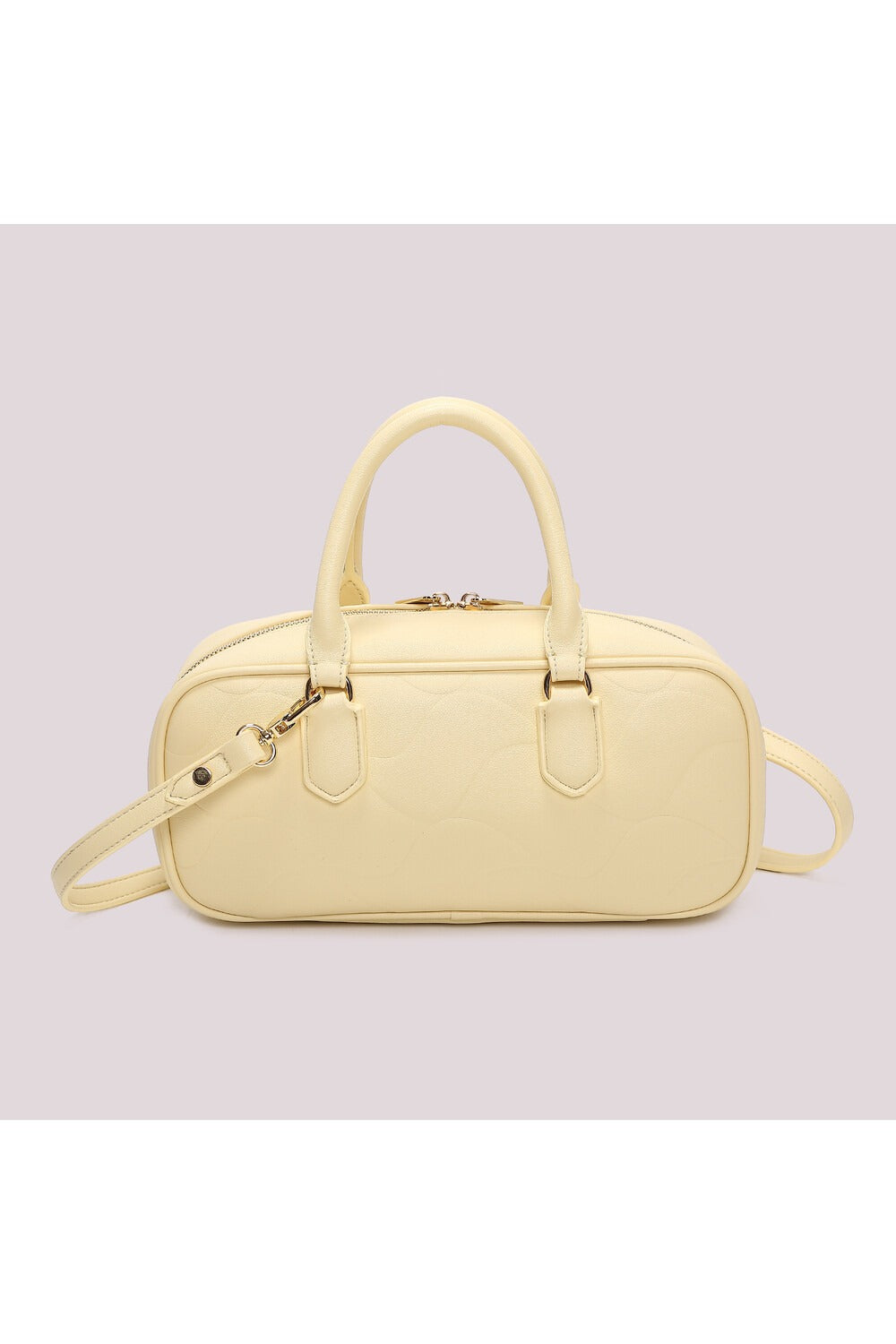 BORSA BAGUETTE CON MOTIVO AD ONDA MIMI-MUA