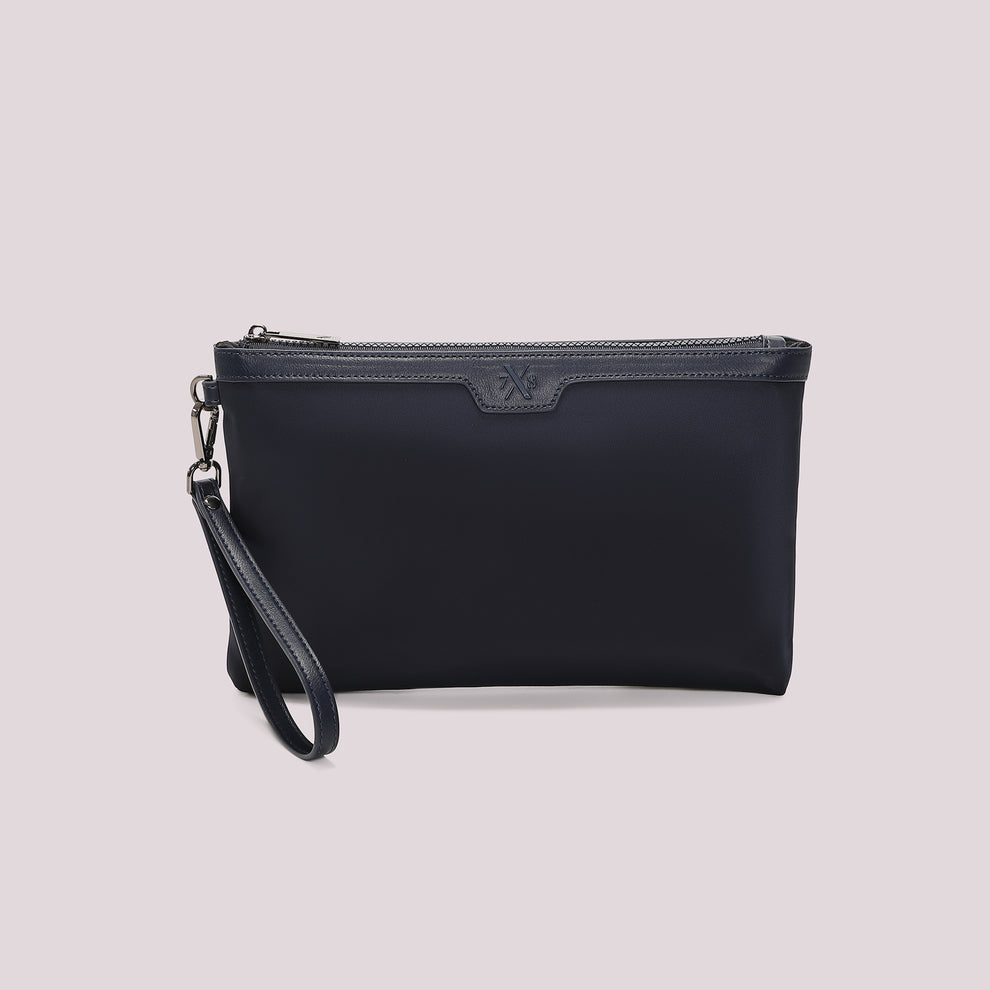 POCHETTE IN NYLON IN TINTA UNITA 7x8