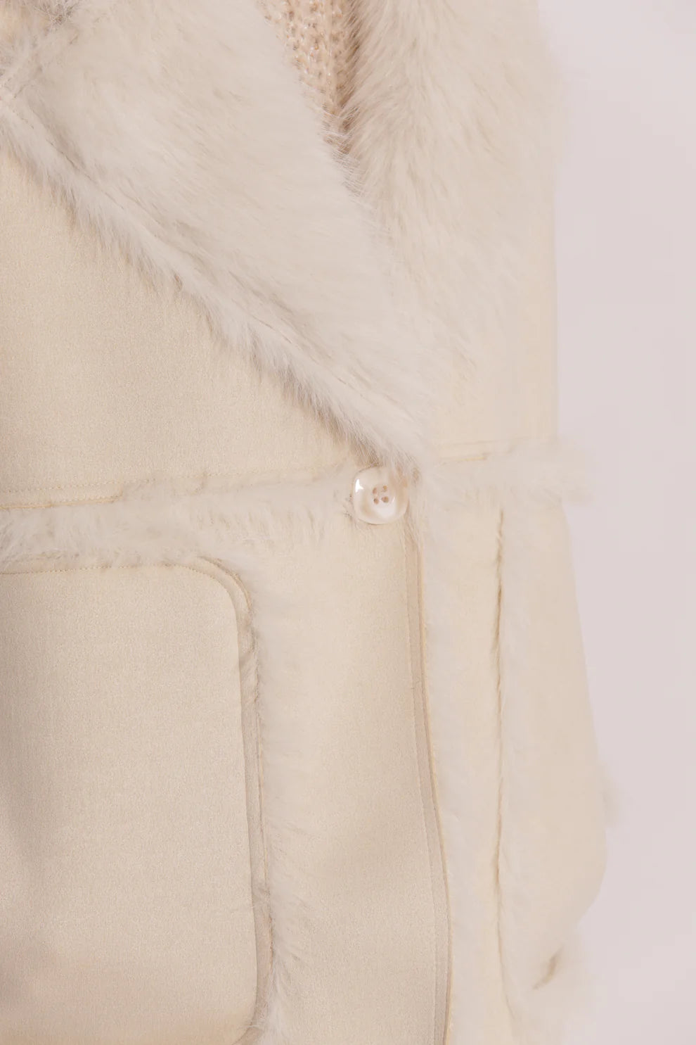 GIUBBOTTO REVERSIBILE EFFETTO MONTONE MIMI-MUA