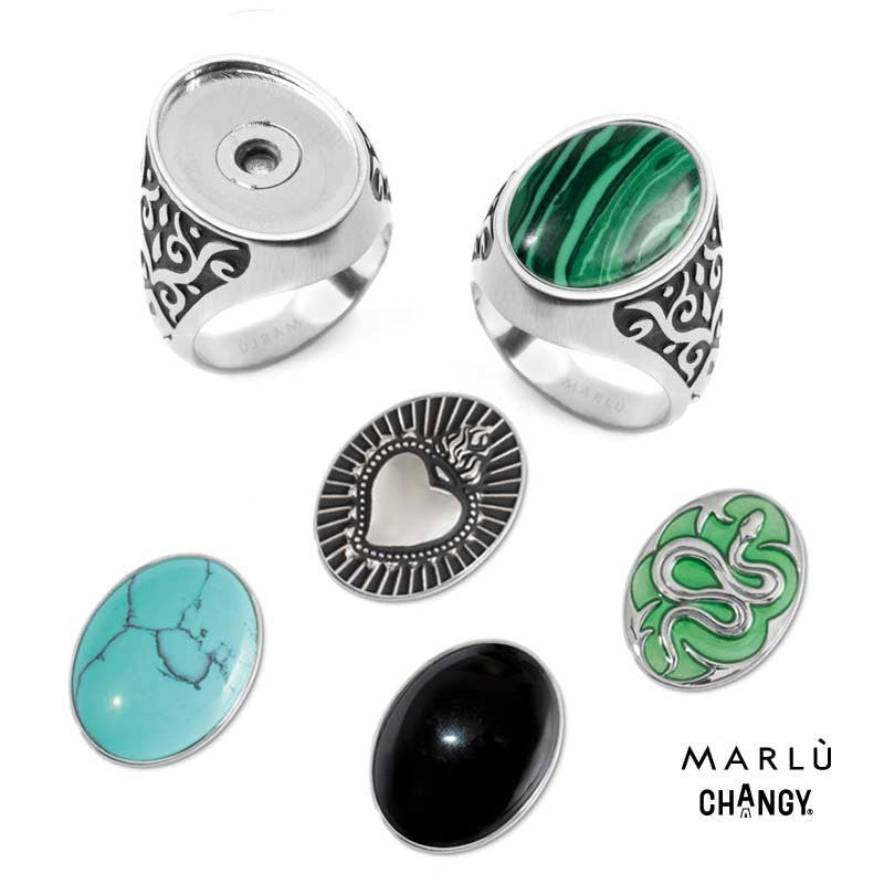 Anello ovale changy MARLU'