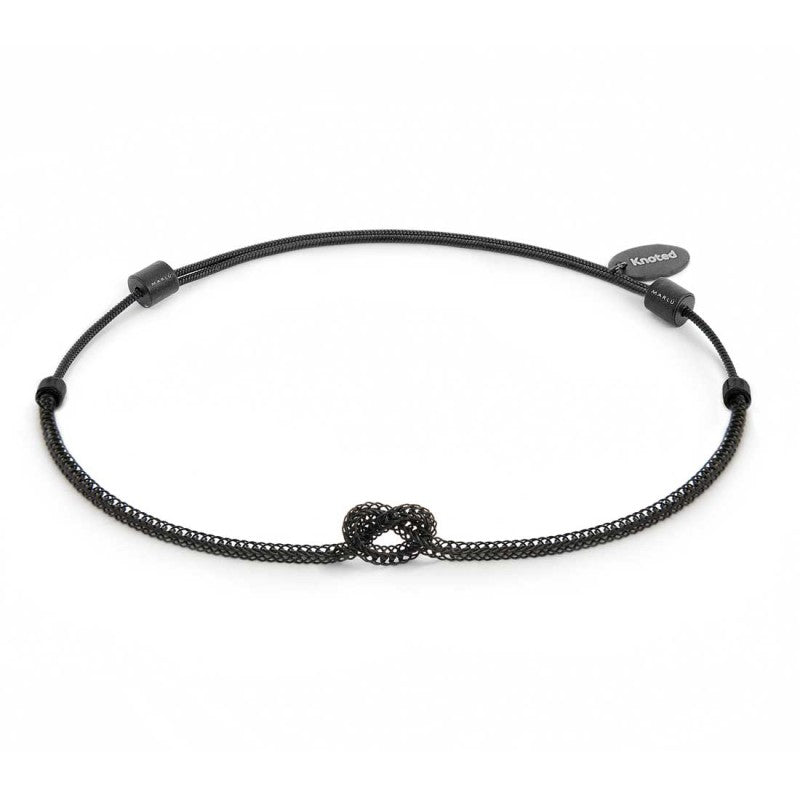 Bracciale con nodo catena foxtail Marlù
