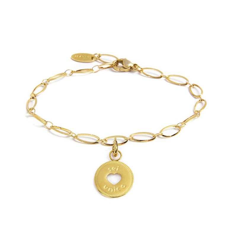 Bracciale con pendente sei unica Marlù