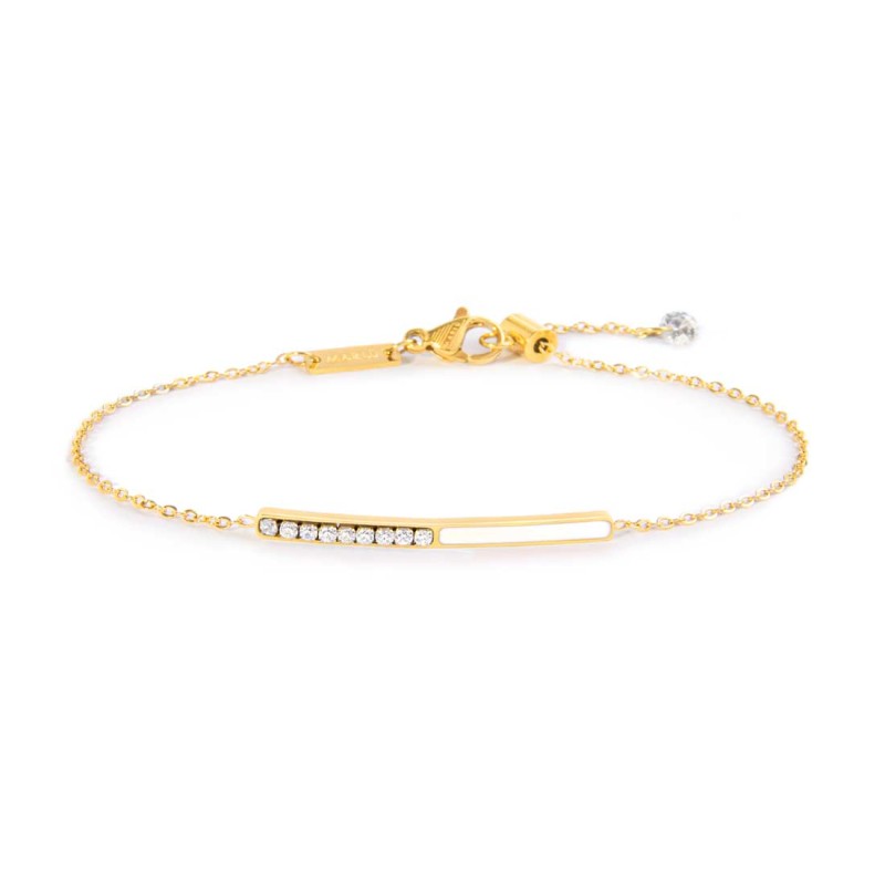Bracciale con zirconi e smalto MARLU'