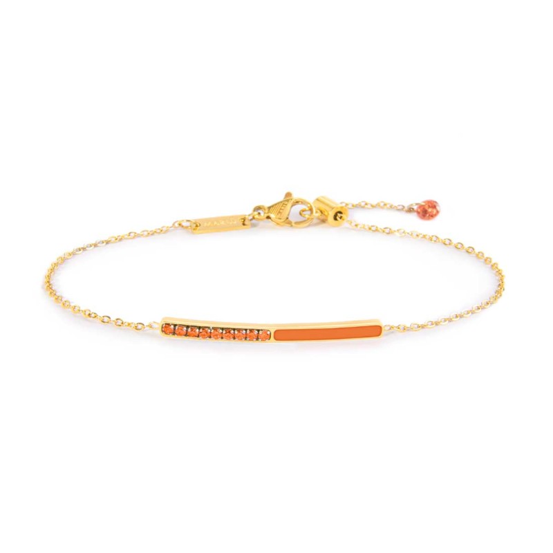 Bracciale con zirconi e smalto MARLU'