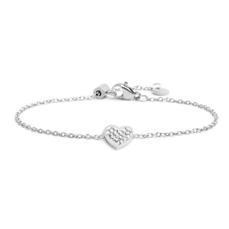 Bracciale cuore con cristalli MARLU'