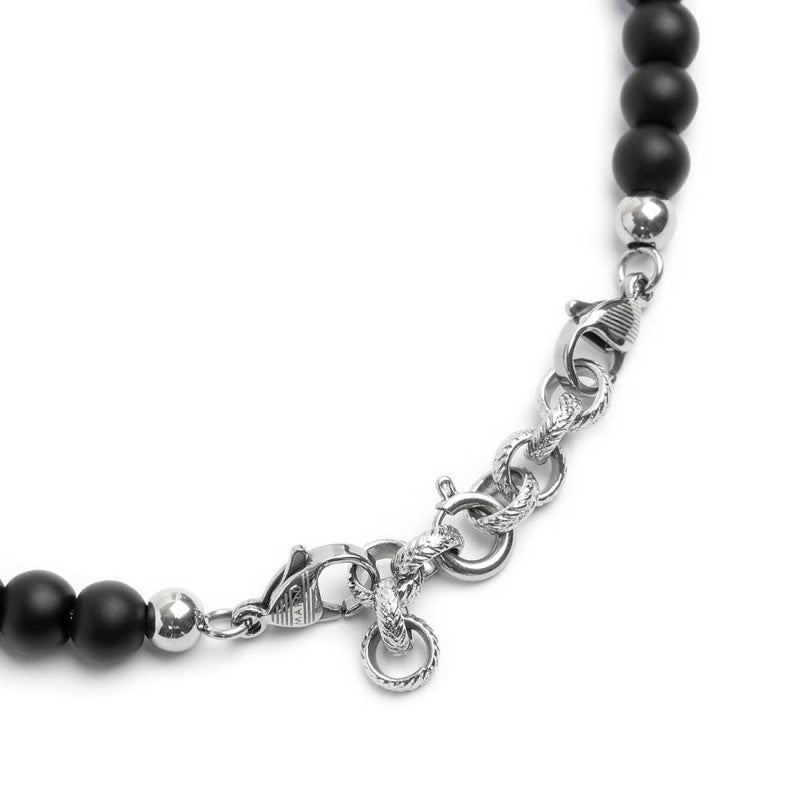 Bracciale onice e occhio di tigre Marlù