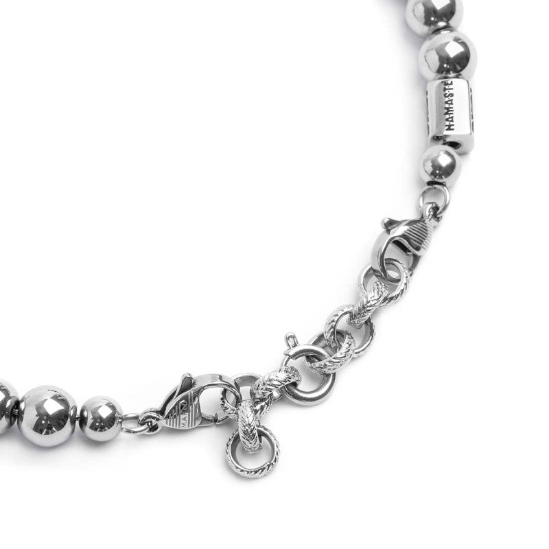 Bracciale sfere ematite Marlù