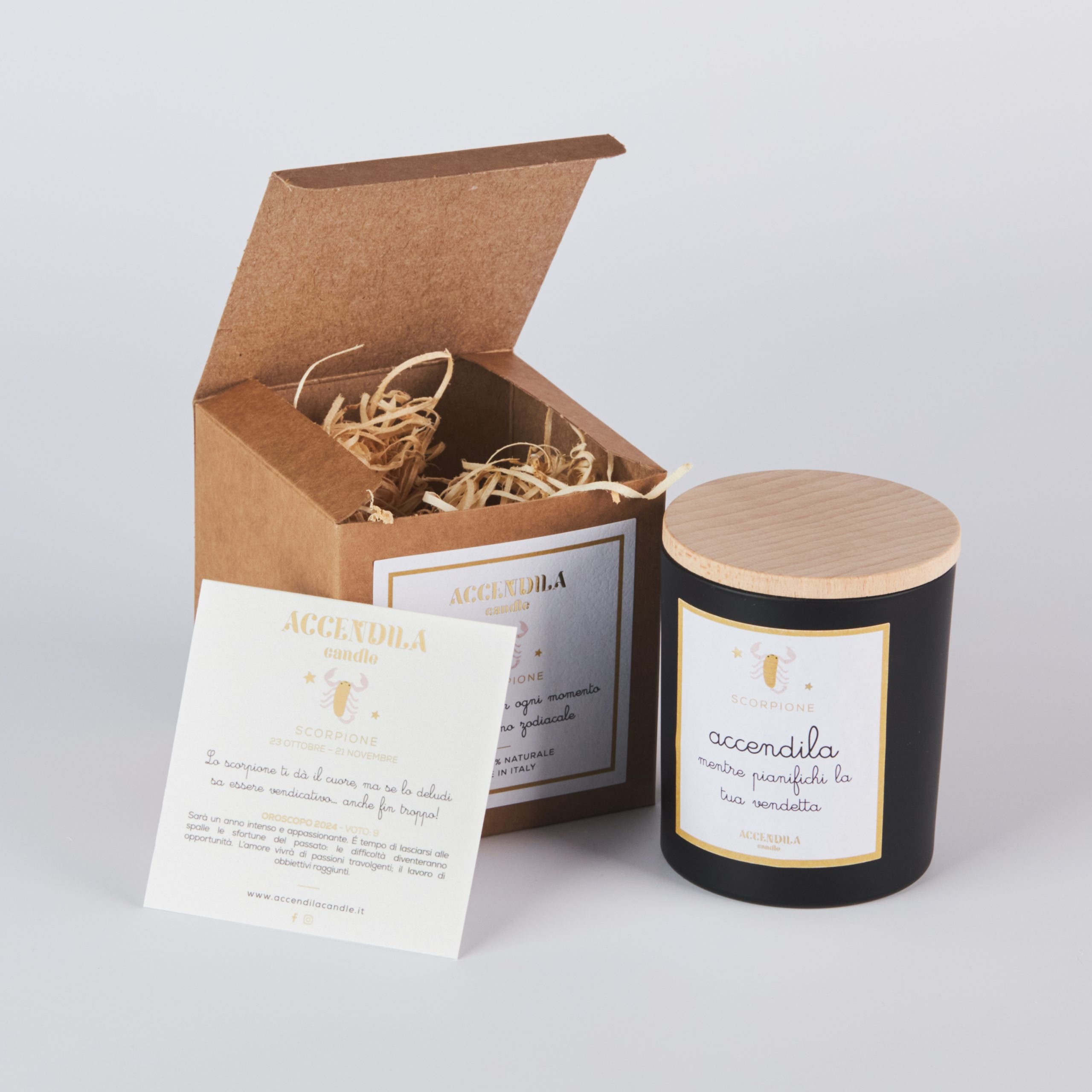 ACCENDILA COTONE E MUGHETTO SCORPIONE