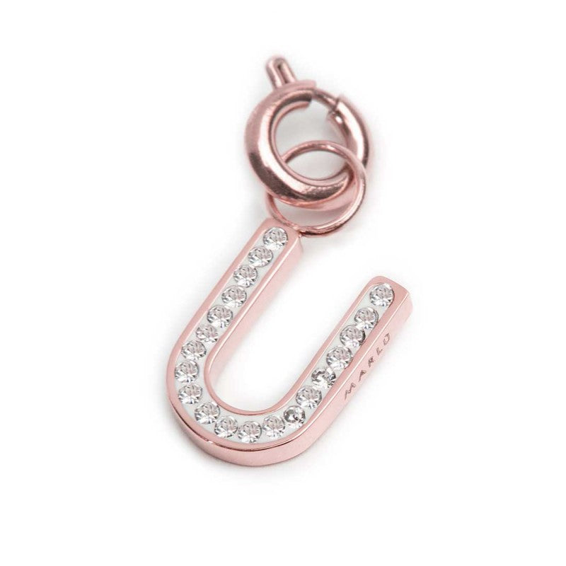 Charm lettera con cristalli MARLU'