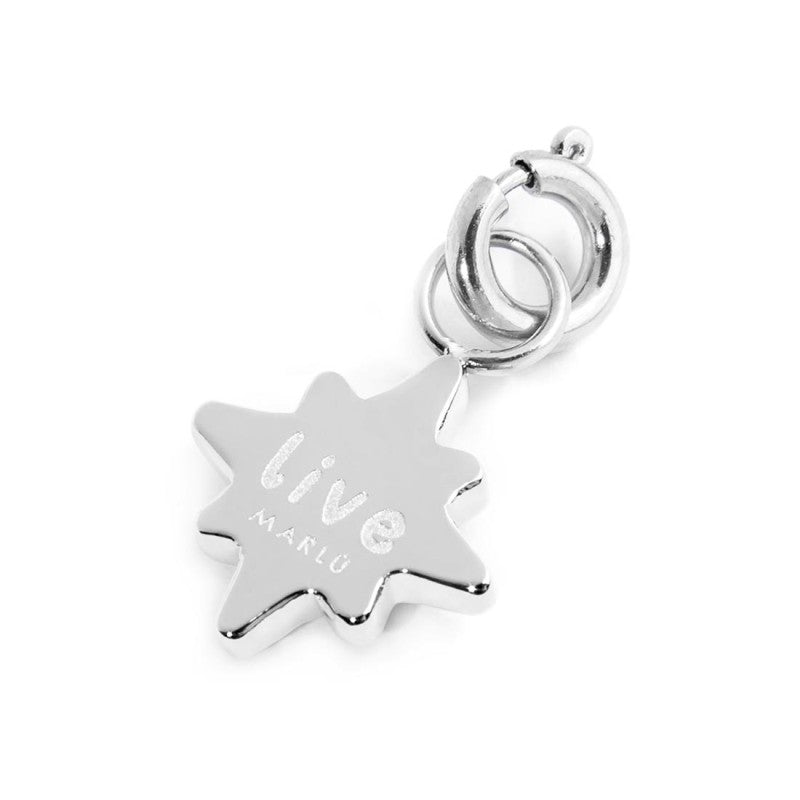 Charm rosa dei venti con zircone MARLU'