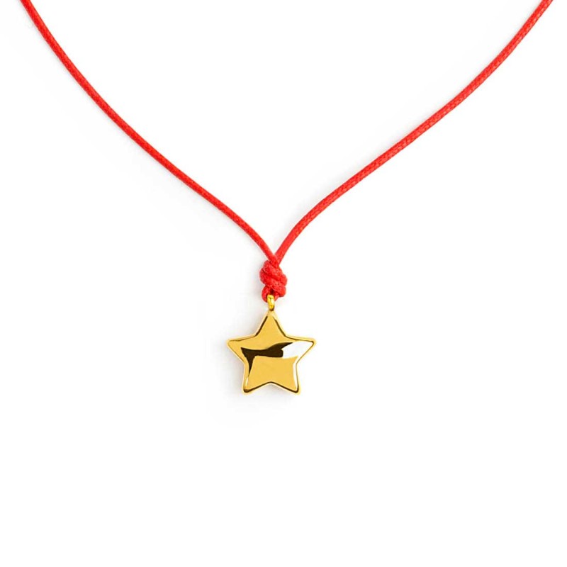 Collana cordino con stella Marlù