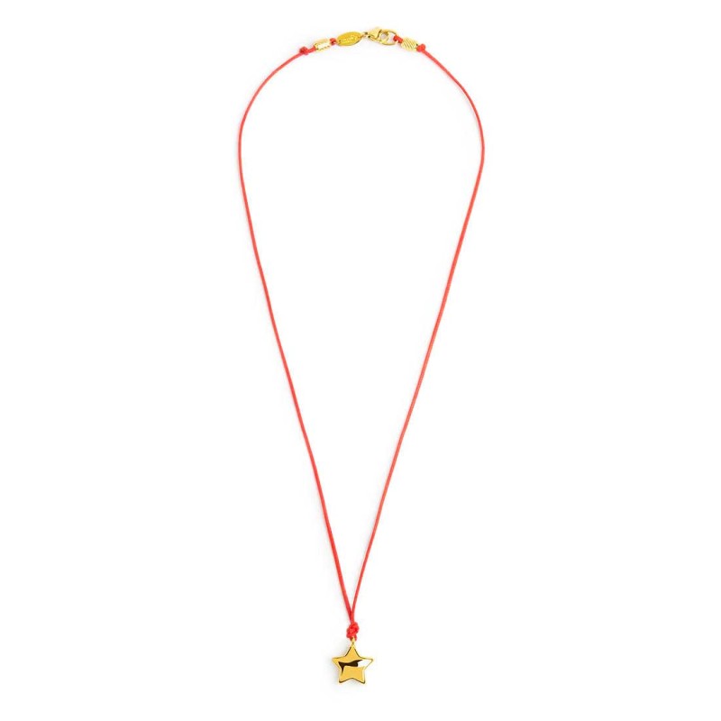 Collana cordino con stella Marlù