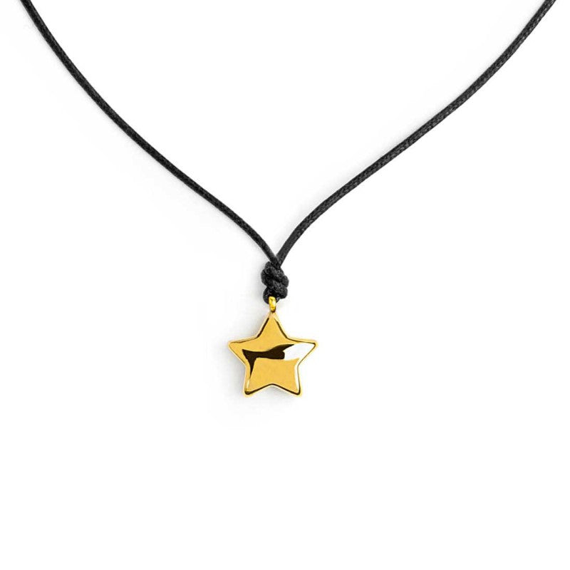 Collana cordino con stella Marlù