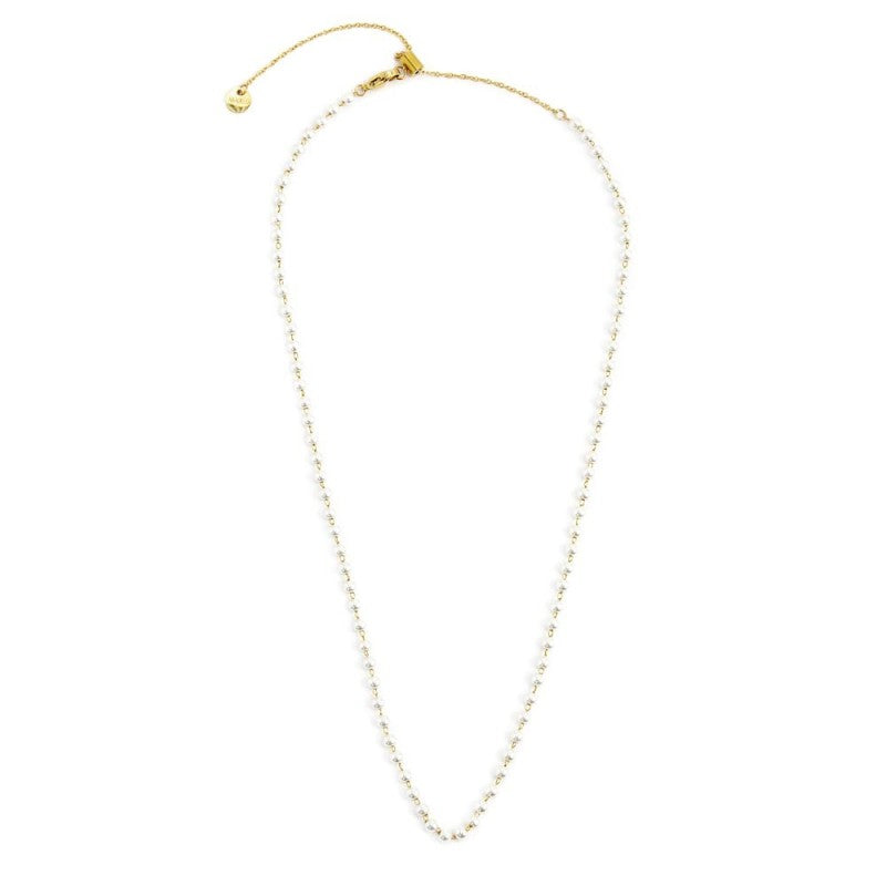 Collana catena con perle 33,3mm Marlù