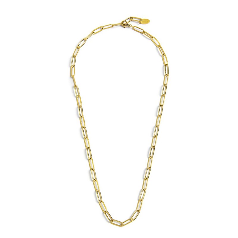Collana catena maglia larga Marlù