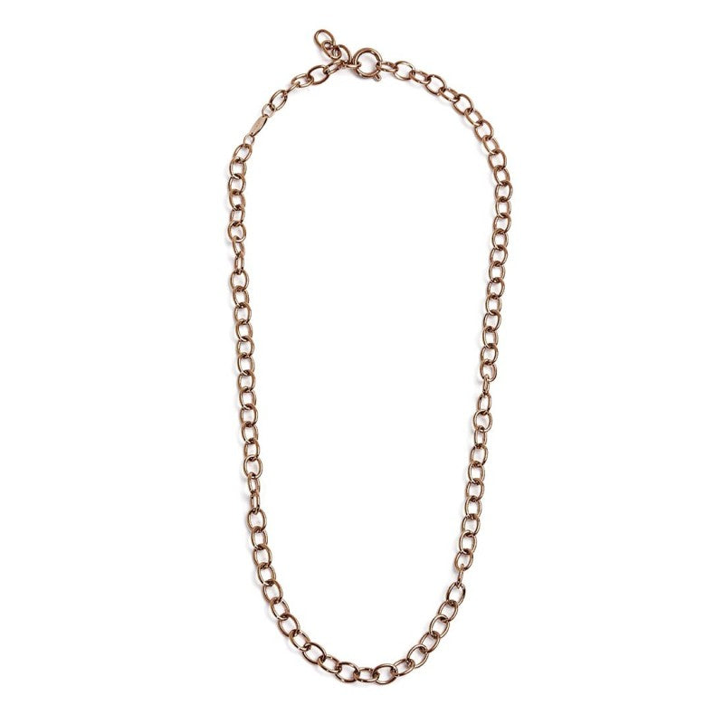 Collana catena maglia "o" Marlù