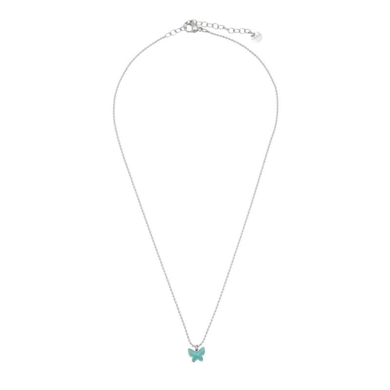 Collana farfalla smaltata piccola Marlù