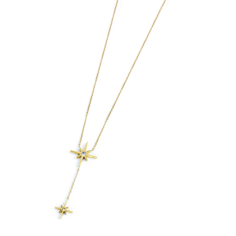 Collana rosa dei venti con pendente rosa dei venti Marlù