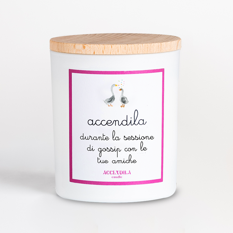 ACCENDILA "GOSSIP" LAMPONE, PESCA E MELA VERDE