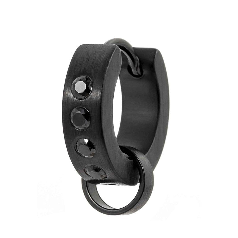 Orecchino a cerchio svaroschi 14mm con anello per charm Marlù