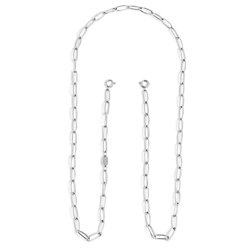 Porta occhiali catena maglia larga Marlù